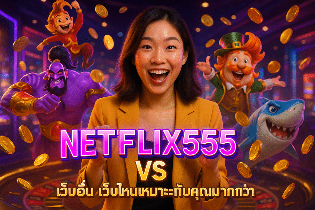 NETFLIX555 vs เว็บอื่น เว็บไหนเหมาะกับคุณมากกว่า